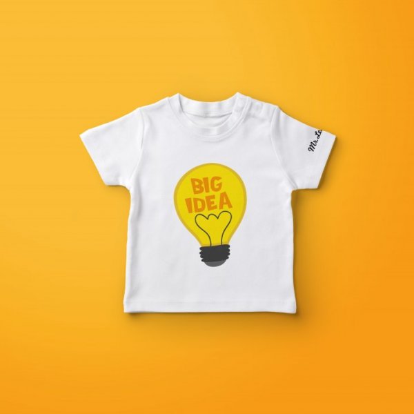 Дитяча футболка з принтом Big Idea